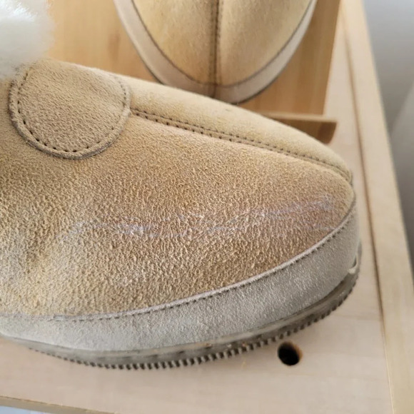 COPY - NWT- 100% GENUINE MEN’S AUSTRALIAN SHEEPSKIN SLIPPERS - (Men’s Size 12) - Picture 10 of 13